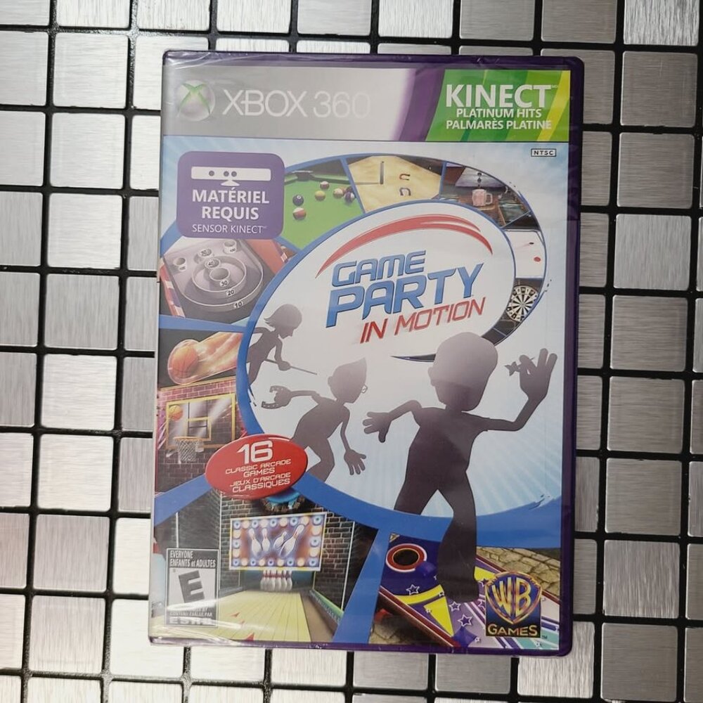 Game Party In Motion (Microsoft Xbox 360) Sealed